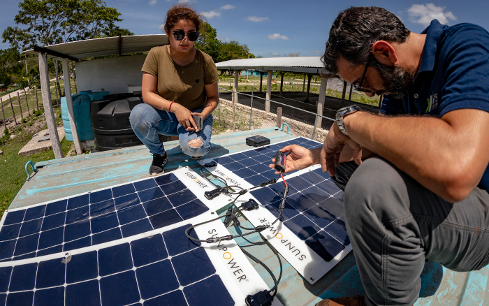 Solar Powered Water Mexico System Installation