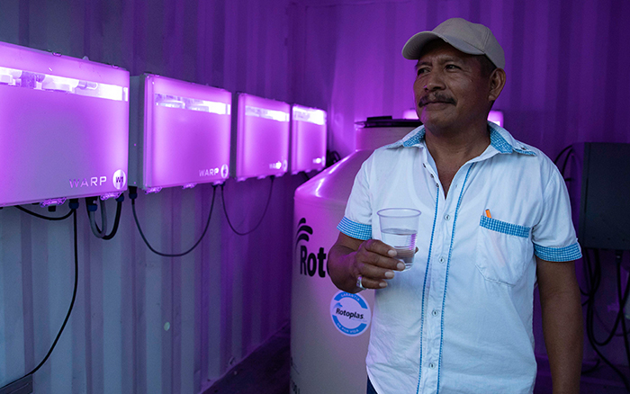 Solar Powered Water Mexico Glass Purified Water