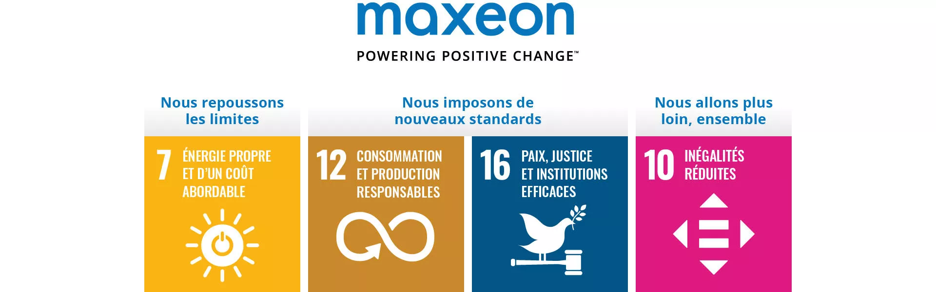 Maxeon SDG 4 goals FR