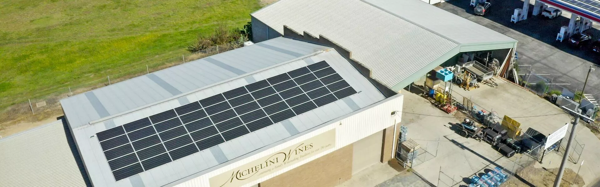 Michelini family in Australia continues growing their wine business through sustainable technology and solar energy management system for the wine industry.