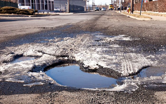 Roads Thaw and Freeze Roads Thaw and Freeze