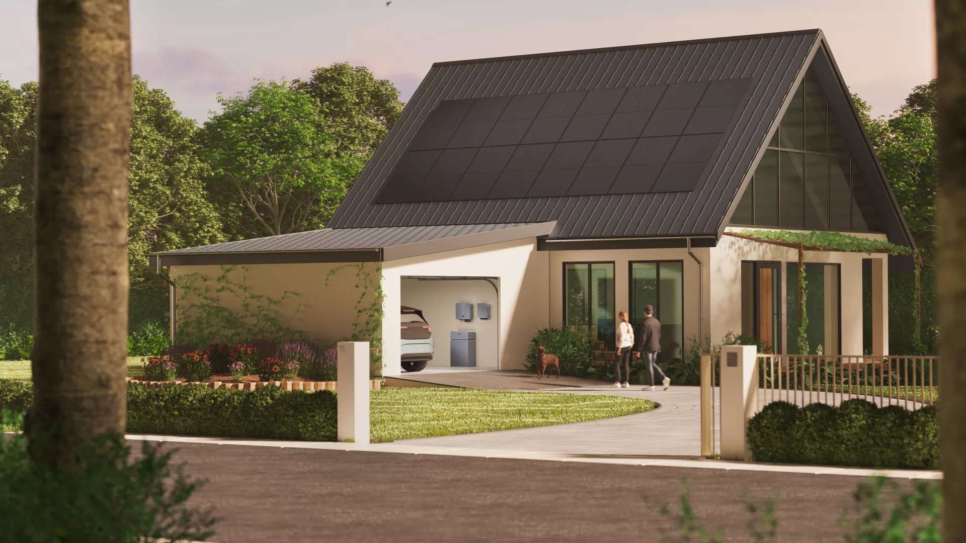 SunPower home energy system_TCL panels and 10kWh battery