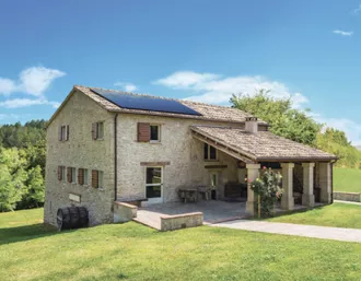 solar panels on home in Italy