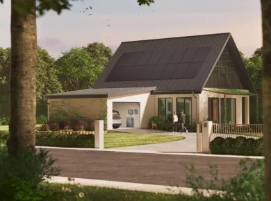 SunPower home energy system_TCL panels and 10kWh battery small image