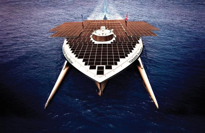 PlanetSolar catamaran