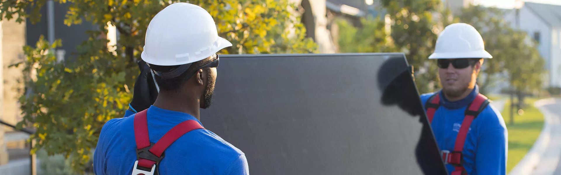 SunPower Installers carrying a maxeon solar panel