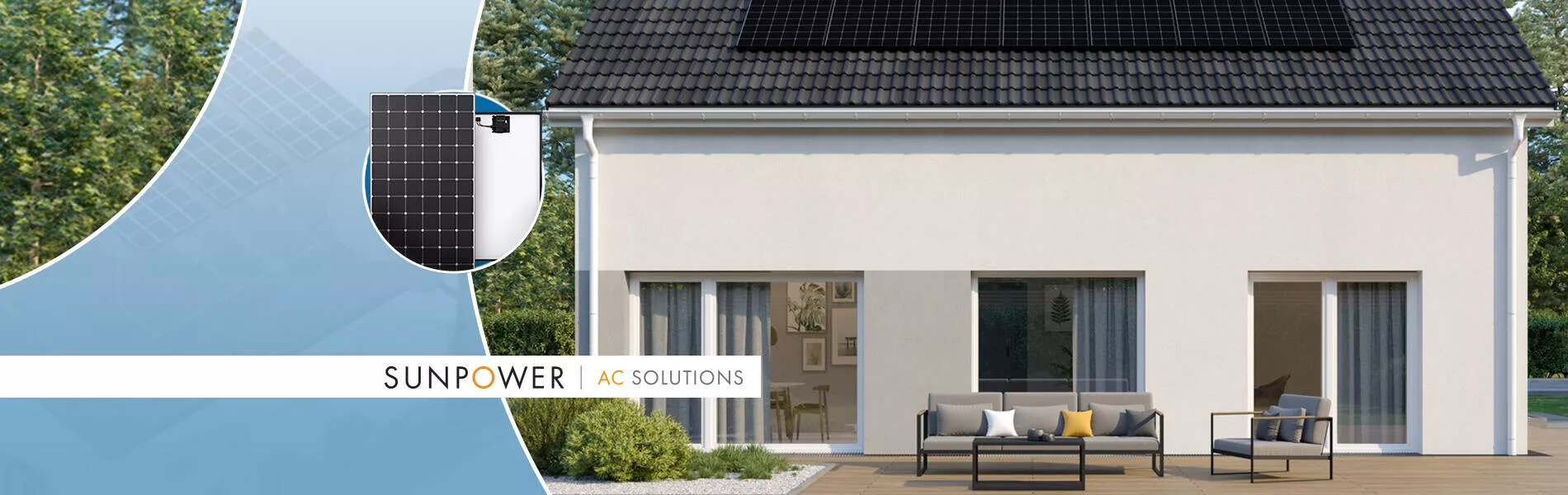 Maxeon 5 AC-zonnepanelen zijn zo ontworpen dat ze ook tijdens niet optimale momenten van de dag energie besparen en een hogere energieopbrengst leveren.