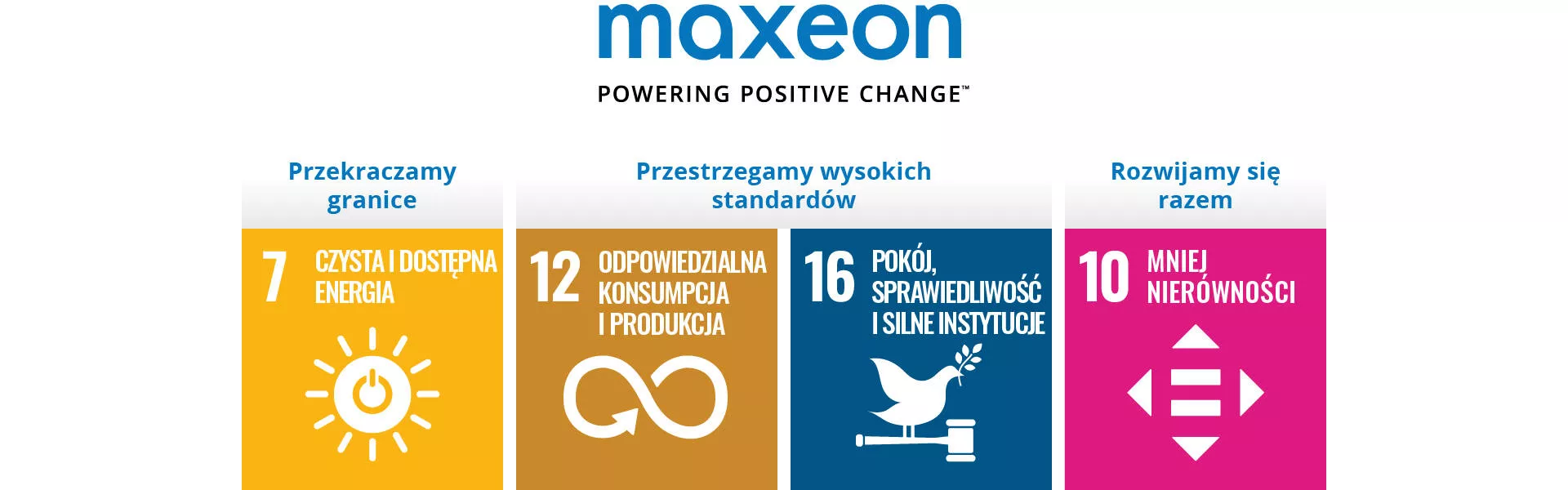 Maxeon SDG 4 goals PL