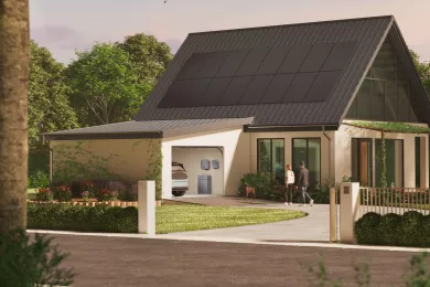 SunPower home energy system_TCL panels and 10kWh battery