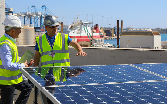 Maxeon Solar Panels Installation on Malta Based Oil Tanker Maxeon Solar Panels Installation on Malta Based Oil Tanker