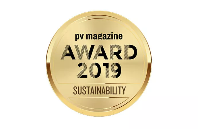 PV Magazine Award 2019 Logo PV Magazine Award 2019 Logo