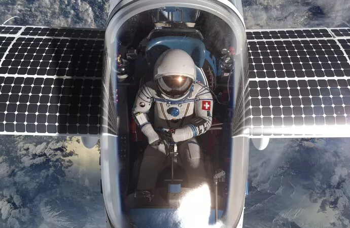 SolarStratos, the First Manned Solar Plane aims to reach the Stratosphere powered only by the sun.