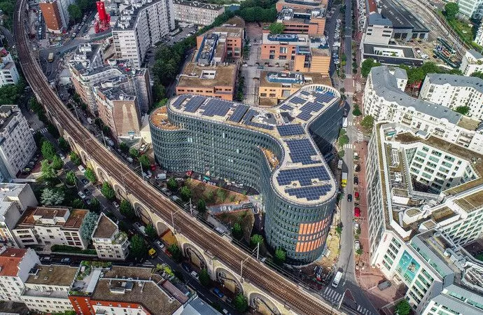First Green Building France Solar Panel Sustainability First Green Building France Solar Panel Sustainability
