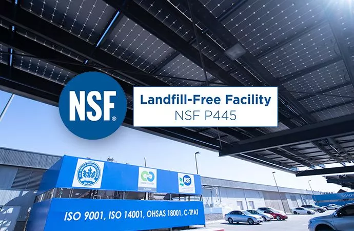 NSF Landfill Free Facility NSF Landfill Free Facility